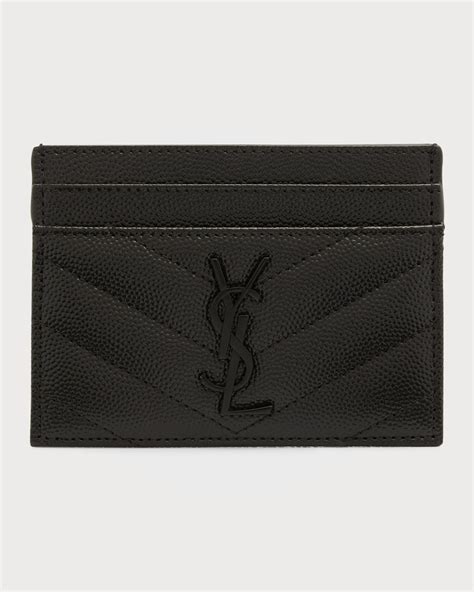 card wallet ysl|ysl monogram wallet.